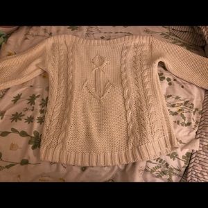 Sperry ivory sweater